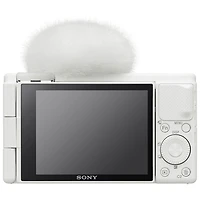 Sony Cyber-shot ZV-1 Content Creator Vlogger 20.1MP 2.9x Optical Zoom Digital Camera - White