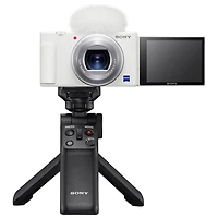 Sony Cyber-shot ZV-1 Content Creator Vlogger 20.1MP 2.9x Optical Zoom Digital Camera - White