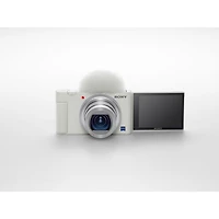 Sony Cyber-shot ZV-1 Content Creator Vlogger 20.1MP 2.9x Optical Zoom Digital Camera - White