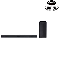 Barre de son 2.1 canaux 300 W SN4 de LG avec haut-parleur d'extrêmes graves sans fil - Boîte ouverte