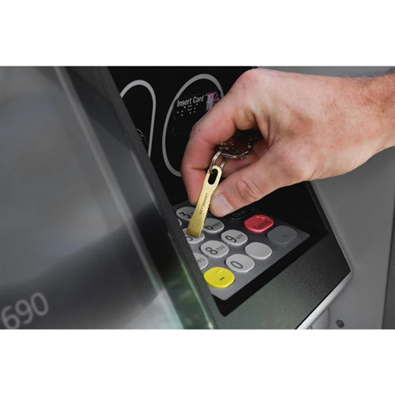 Mini-clé pour porte-clés CleanKey de KeySmart