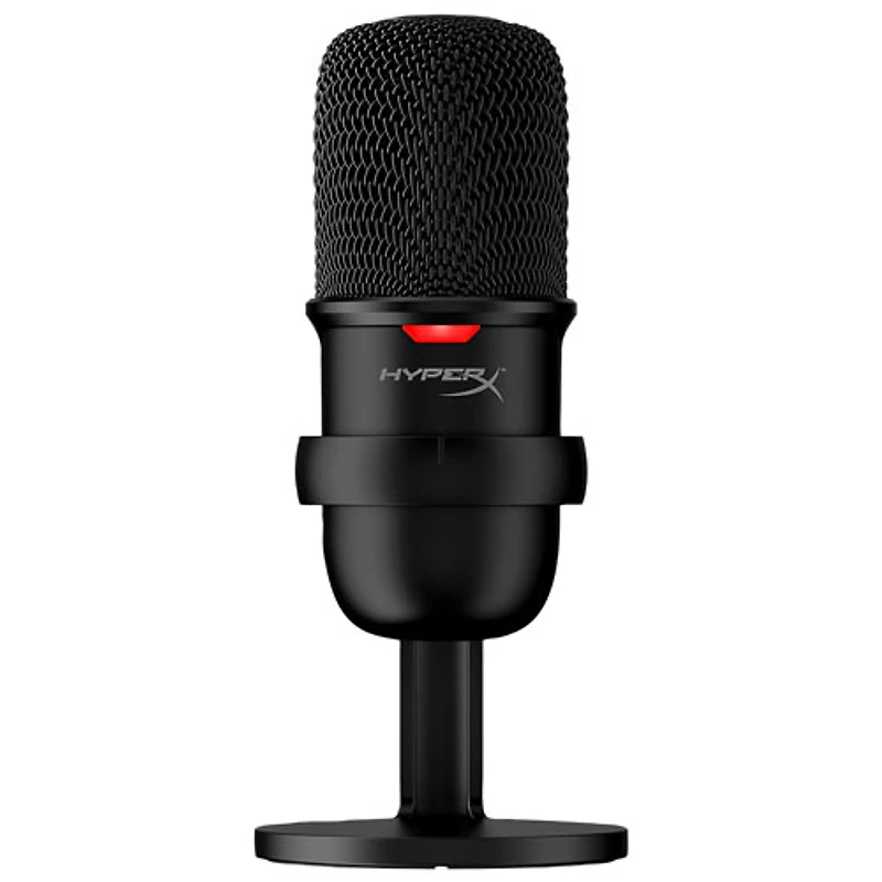 Microphone à condensateur USB pour le jeu SoloCast de HyperX - Noir