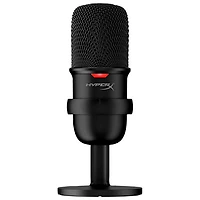 Microphone à condensateur USB pour le jeu SoloCast de HyperX - Noir