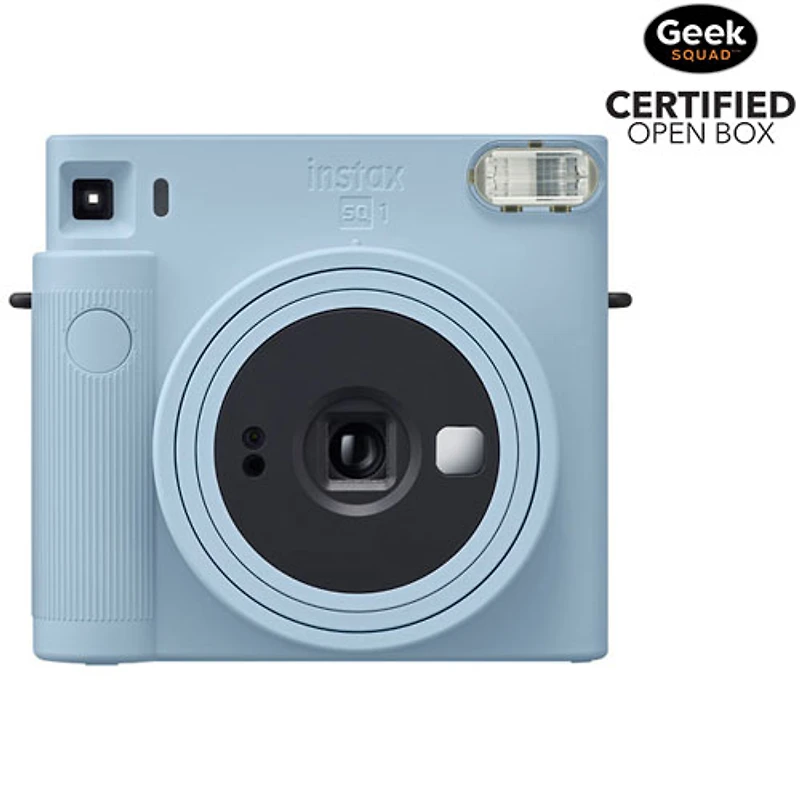 Boîte ouverte - Appareil photo instantané Instax Square SQ1 de Fujifilm - Bleu glacier