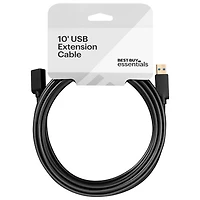Best Buy Essentials 3m (10 ft.) USB-A 3.0 Extension Cable