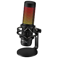HyperX QuadCast S RGB USB Condenser Microphone - Black
