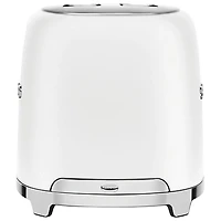 Smeg 50's Style Retro Toaster - 2-Slice - Matte White