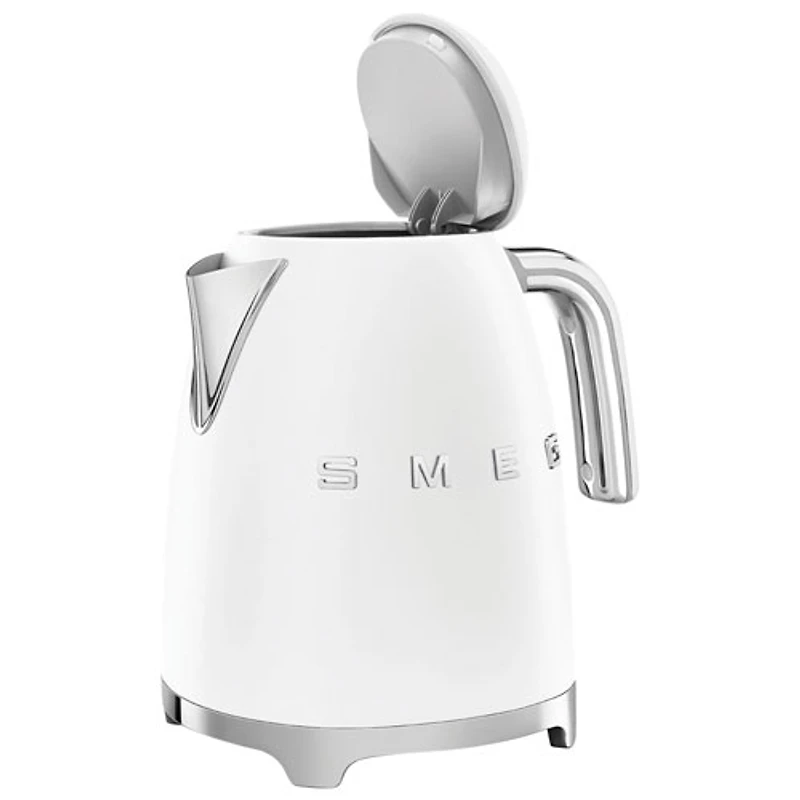 Smeg 50's Style Electric Kettle - 1.7L - Matte White