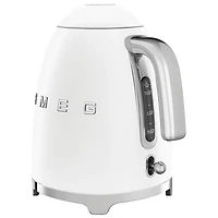 Smeg 50's Style Electric Kettle - 1.7L - Matte White