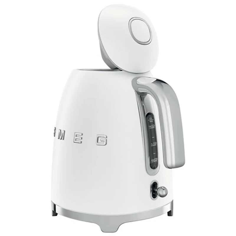 Smeg 50's Style Electric Kettle - 1.7L - Matte White