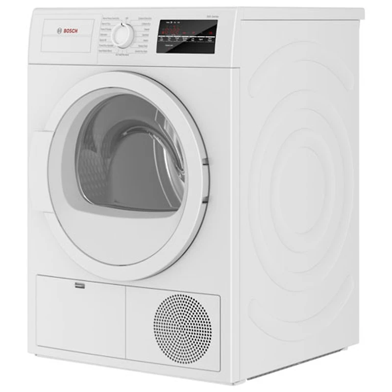 Bosch 300 Series 4.0 Cu. Ft. Electric Condenser Dryer (WTG86403UC) - White