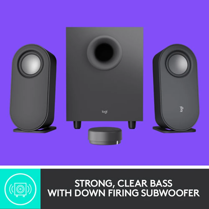 Logitech Z407 Bluetooth 2.1 Computer Speaker System