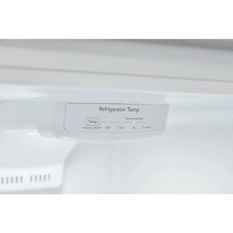Réfrigérateur à congélateur supérieur 24 po 10,1 pi³ de Frigidaire (FFET1022UW) - Blanc