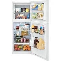 Réfrigérateur à congélateur supérieur 24 po 10,1 pi³ de Frigidaire (FFET1022UW) - Blanc