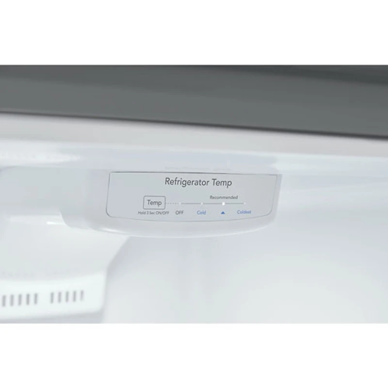Réfrigérateur à congélateur supérieur 10,1 pi³ 24 po de Frigidaire (FFET1022UV) - Acier brossé