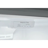 Réfrigérateur à congélateur supérieur 10,1 pi³ 24 po de Frigidaire (FFET1022UV) - Acier brossé