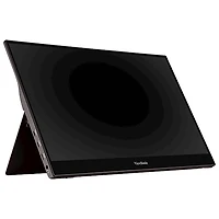 Moniteur à écran tactile DEL IPS HD intégrale 60 Hz GàG 6,5 ms de 15,6 po de Viewsonic (TD1655) - Argenté