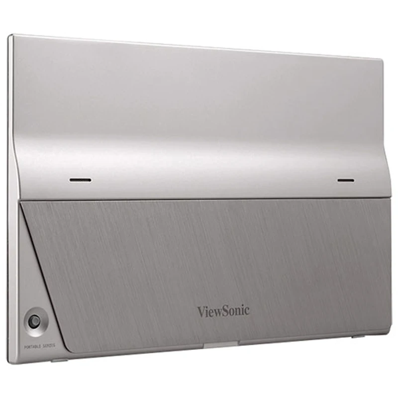 Moniteur à écran tactile DEL IPS HD intégrale 60 Hz GàG 6,5 ms de 15,6 po de Viewsonic (TD1655) - Argenté