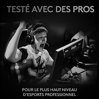 Souris de jeu optique sans fil à capteur HERO 25600 ppp G Pro X Superlight de Logitech - Blanc