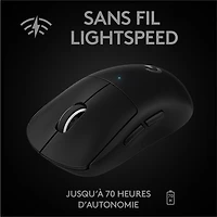 Logitech G Pro X Superlight 25600 DPI Wireless HERO Optical Gaming Mouse - Black