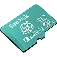 SanDisk 512GB 100MB/s microSDXC Memory Card for Nintendo Switch