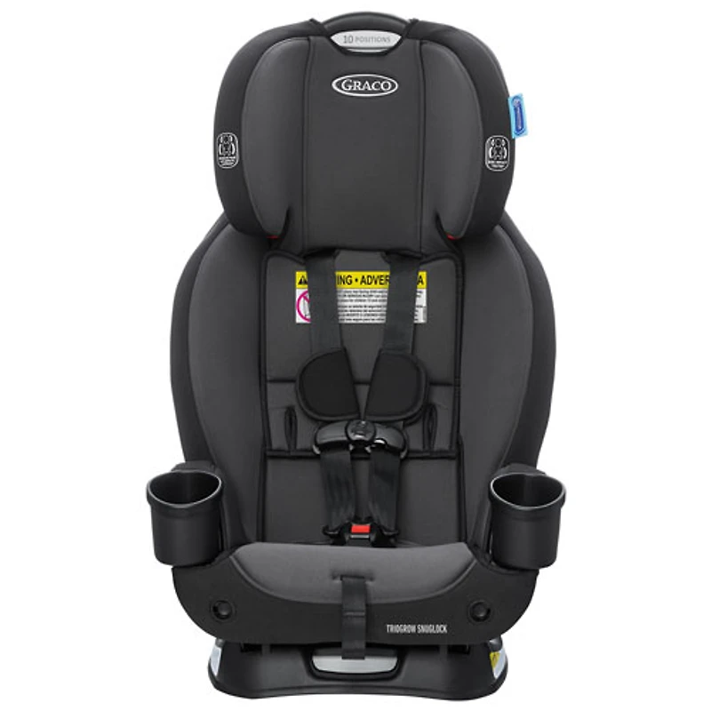 Graco TrioGrow SnugLock 3-in-1 Convertible High-back Booster Car Seat - Prescott