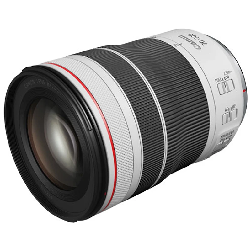 Objectif RF 70-200 mm f/4 L IS USM de Canon - Blanc
