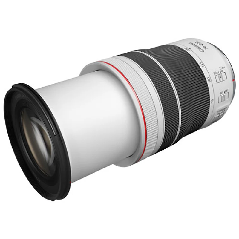 Objectif RF 70-200 mm f/4 L IS USM de Canon - Blanc