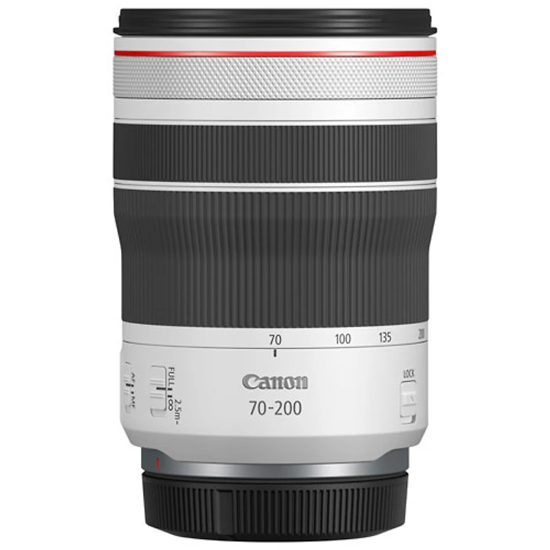 Objectif RF 70-200 mm f/4 L IS USM de Canon - Blanc