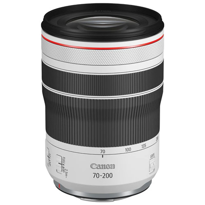 Objectif RF 70-200 mm f/4 L IS USM de Canon - Blanc