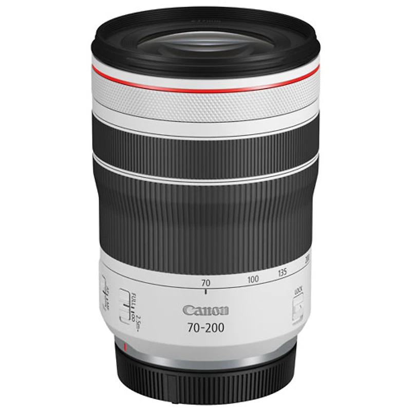 Objectif RF 70-200 mm f/4 L IS USM de Canon - Blanc