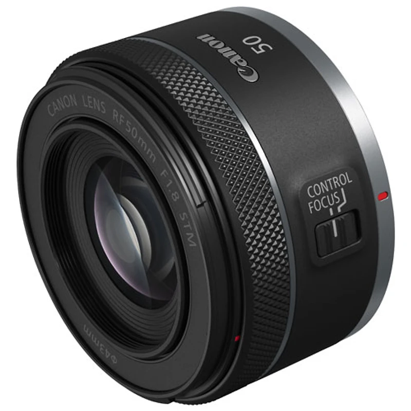 Objectif RF 50 mm f/1,8 STM de Canon - Noir