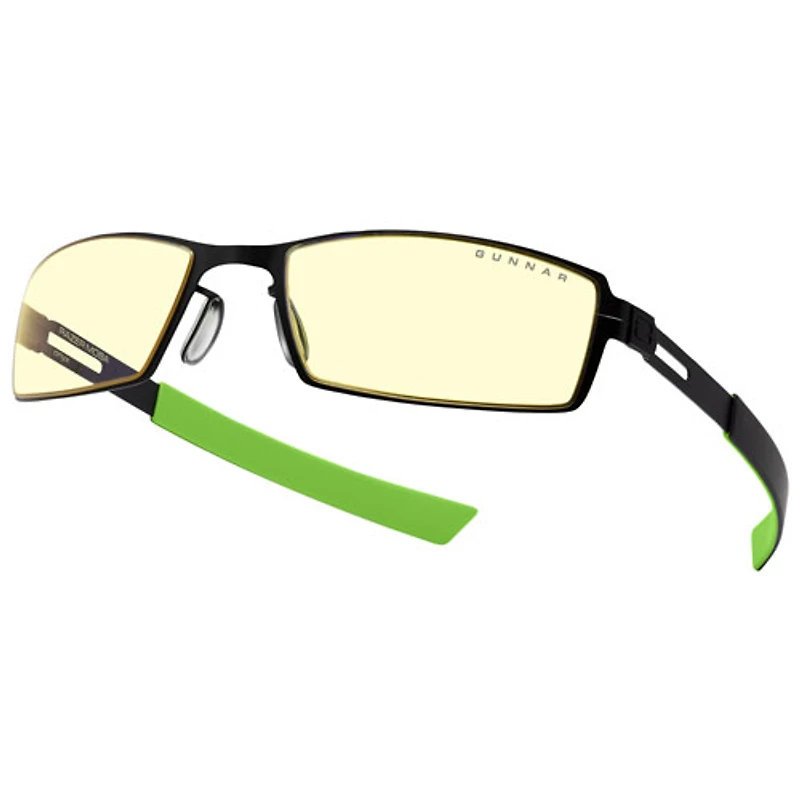 GUNNAR Razer MOBA Blue Light Gaming & Computer Glasses - Onyx/Amber Lens