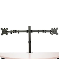 Support de bureau ergonomique à deux bras pour moniteurs de 32 po de StarTech - Noir
