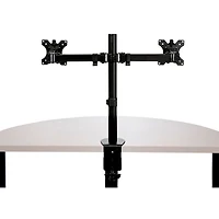 Support de bureau ergonomique à deux bras pour moniteurs de 32 po de StarTech - Noir