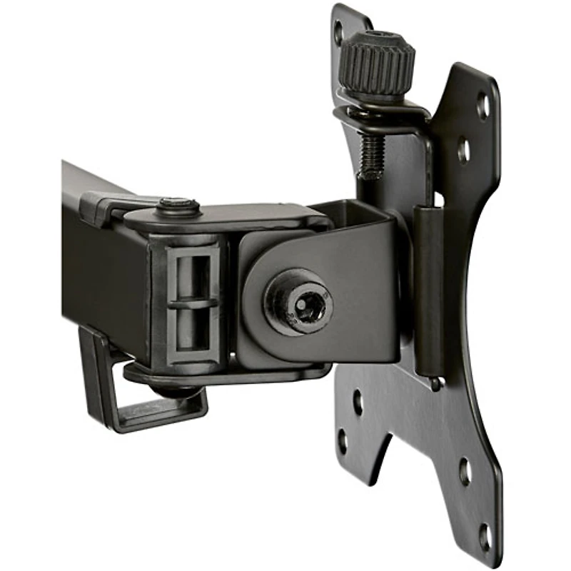 Support de bureau ergonomique à deux bras pour moniteurs de 32 po de StarTech - Noir