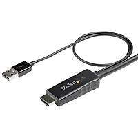 Câble HDMI 4K à DisplayPort avec alimentation USB de 2 m (6,56 pi) de StarTech (HD2DPMM2M)