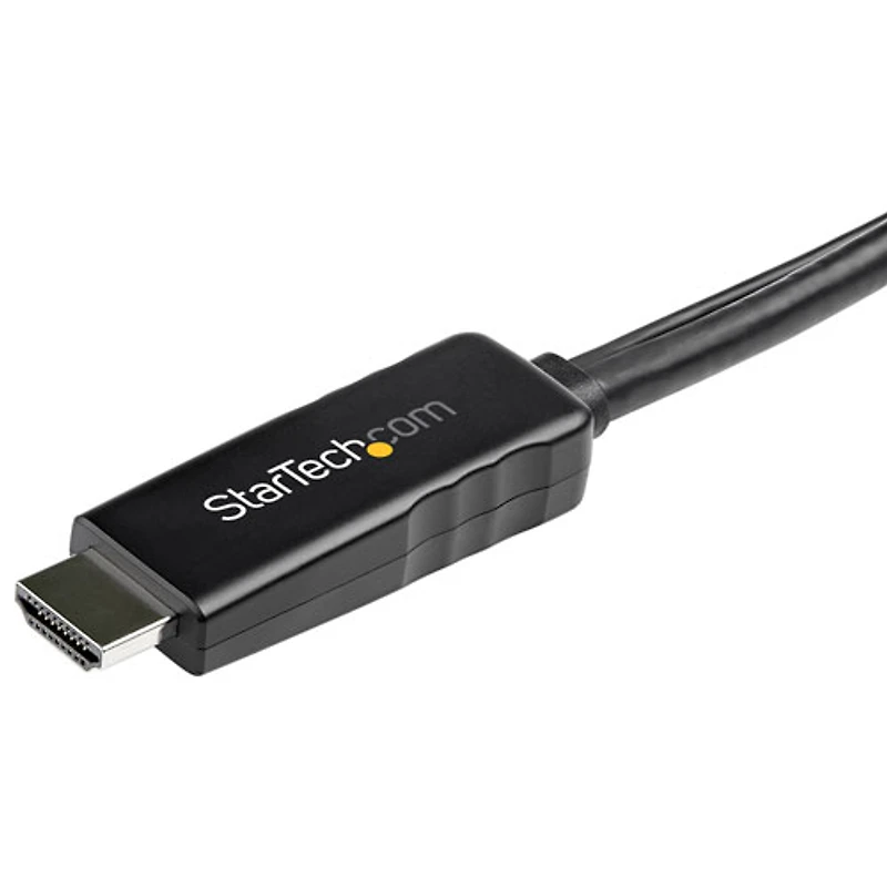 Câble HDMI 4K à DisplayPort avec alimentation USB de 2 m (6,56 pi) de StarTech (HD2DPMM2M)