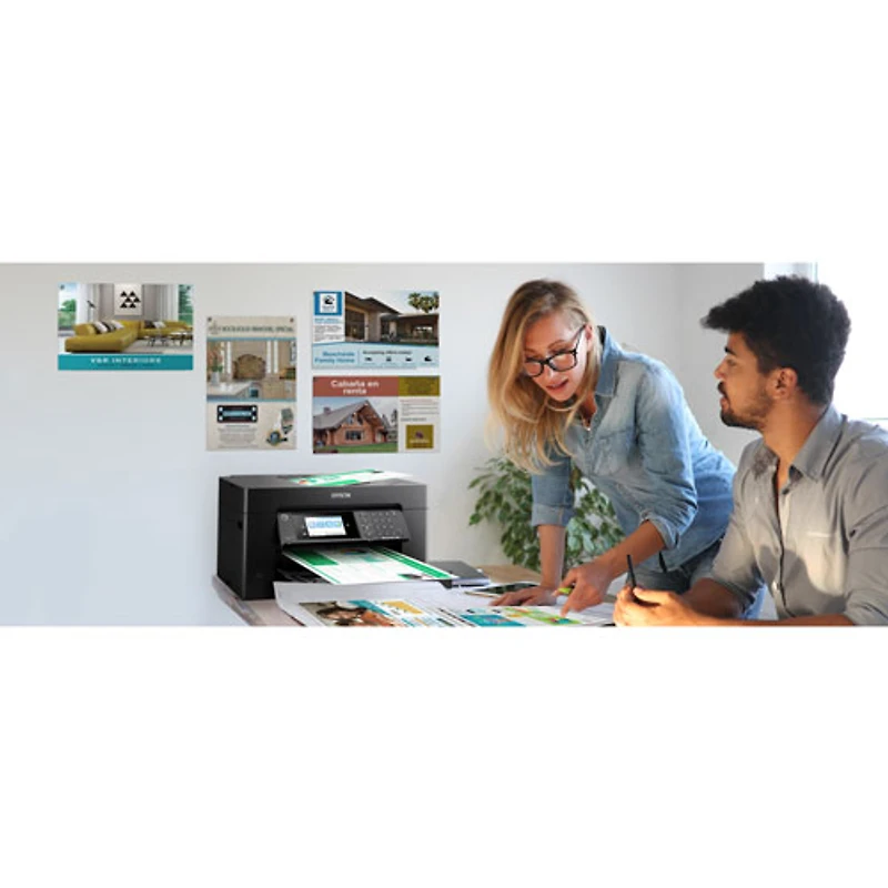 Imprimante à jet d'encre sans fil tout-en-un grand format WorkForce Pro WF-7820 d'Epson