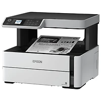 Imprimante à jet encre tout-en-un sans fil avec réservoir d'encre géant EcoTank ET-M2170 d'Epson
