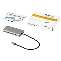 StarTech USB-C 8-in-1 Multiport Mini Travel Adapter (DKT30CHVAUSP)