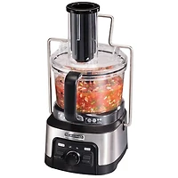 Robot de cuisine coupe en spirales 12 tasses et 450W Stack & Snap Hamilton Beach Professional - Inox
