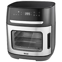 Friteuse à air chaud à pizza avec tournebroche manuelle Bella Pro - 12 l (12,6 l) - Acier inoxydable - Exclusivité Best Buy