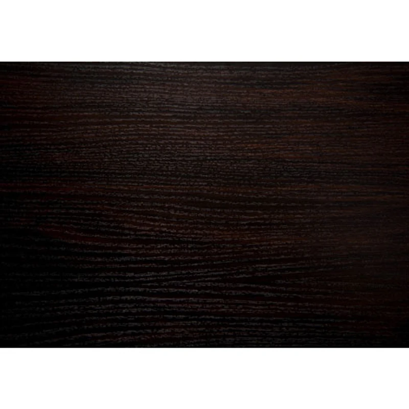 Table d'applique rectangulaire contemporaine avec 3 tablettes de Monarch - Expresso/Noir