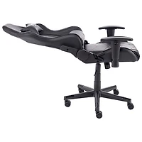 Fauteuil de jeu ergonomique à dossier haut en similicuir série Pro de Naz - Noir