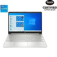Open Box - HP 15.6" Laptop - Natural Silver (Intel i5-1135G7/1TB SSD/16GB RAM/Windows 10)