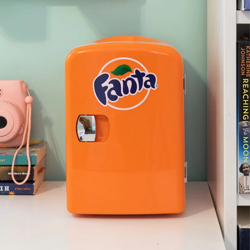 Réfrigérateur de bar autonome 0,14 pi3 Coca-Cola Fanta (FA04) - Orange