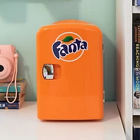 Réfrigérateur de bar autonome 0,14 pi3 Coca-Cola Fanta (FA04) - Orange