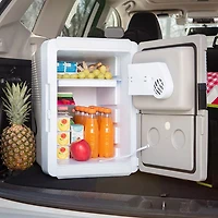 Koolatron 12V Electric Cooler/Warmer 31L (33 Qt) Dual Opening - Grey
