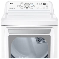 LG 7.4 Cu. Ft. Electric Dryer (DLE7150W) - White